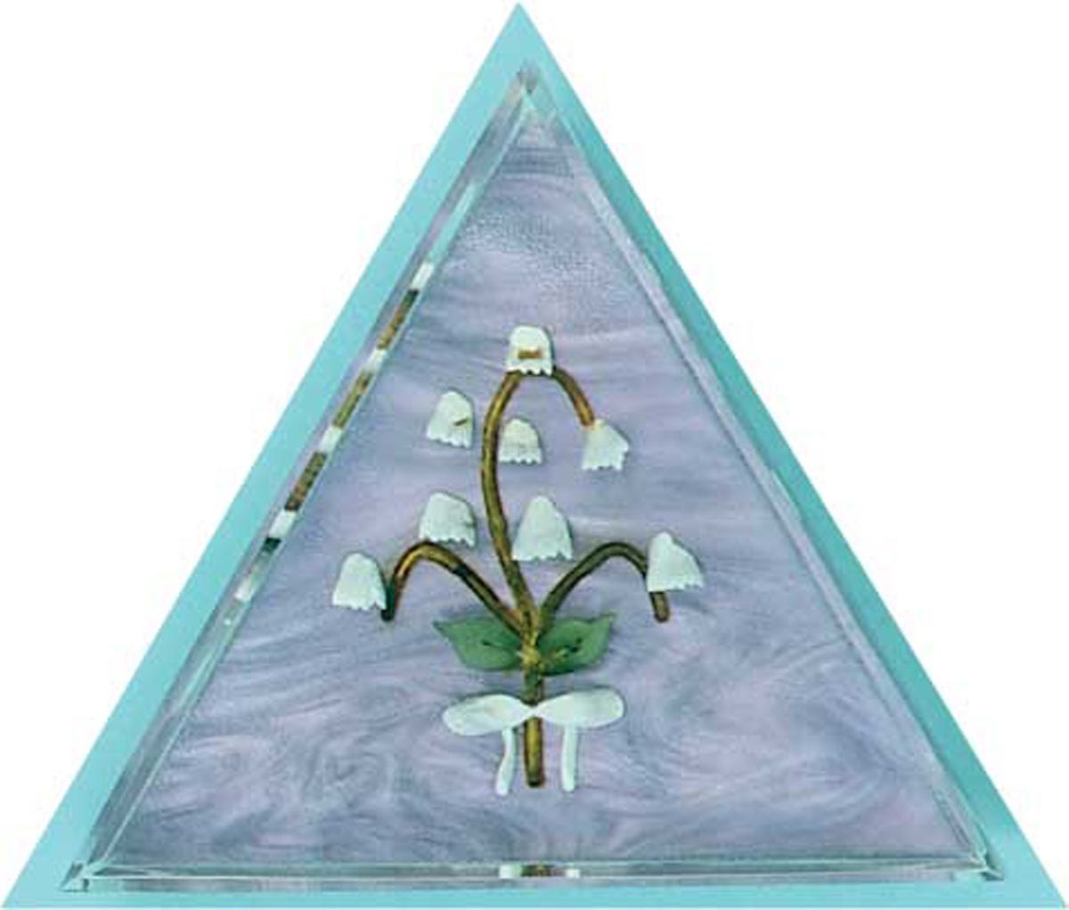Triangle Lucite Sound Block