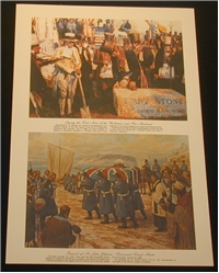 B& O Railroad and Funeral Chart