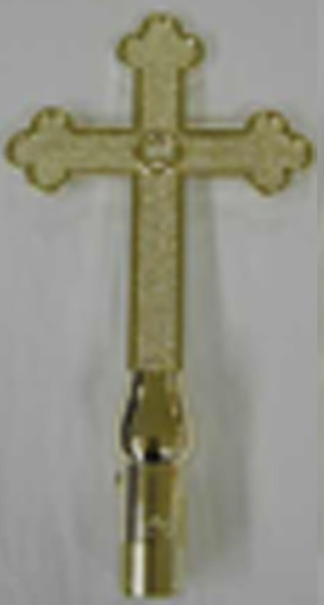 Cross 10" Valex Gold Rod Top