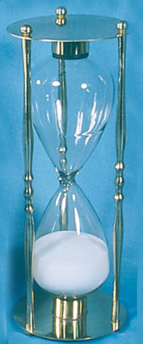 Brass Hour Glass