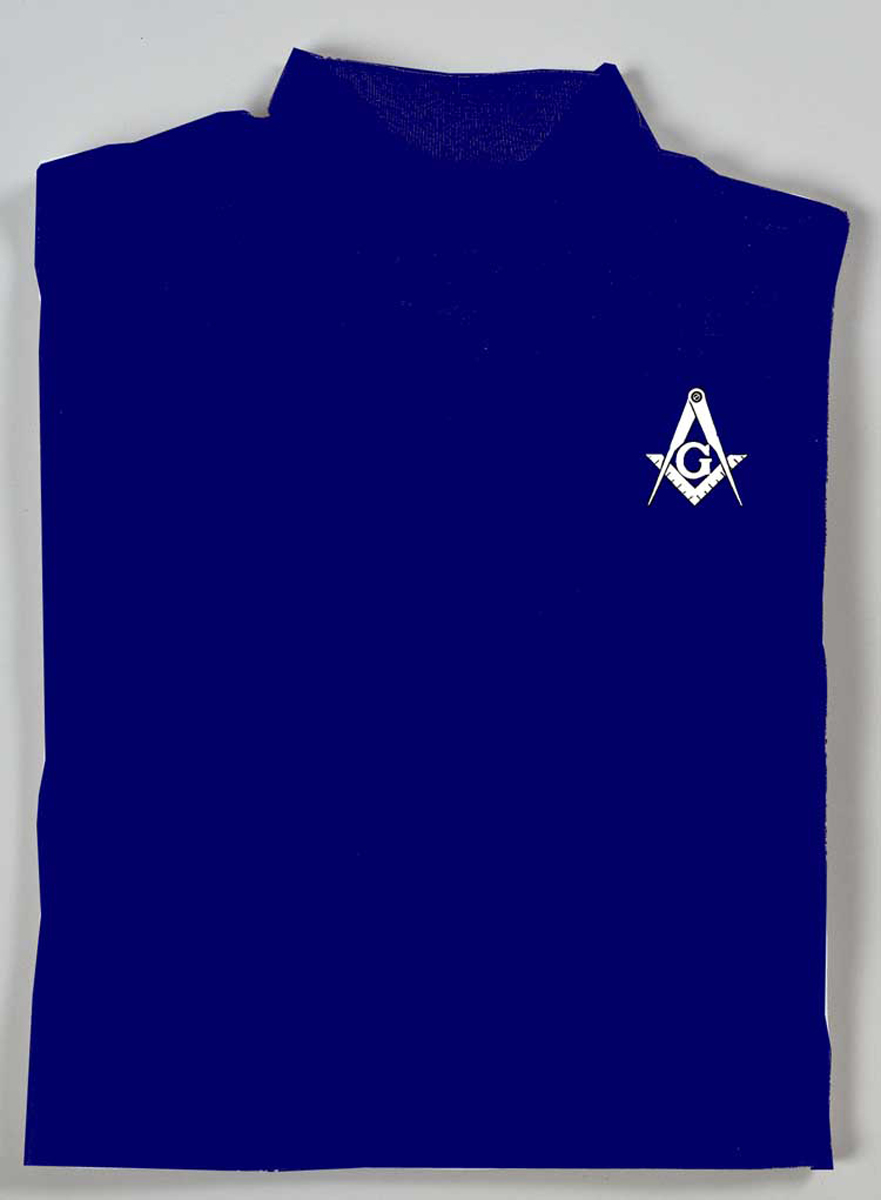 Mock Turtleneck with Emblem