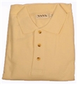 Pique Golf Shirt - Large Cream