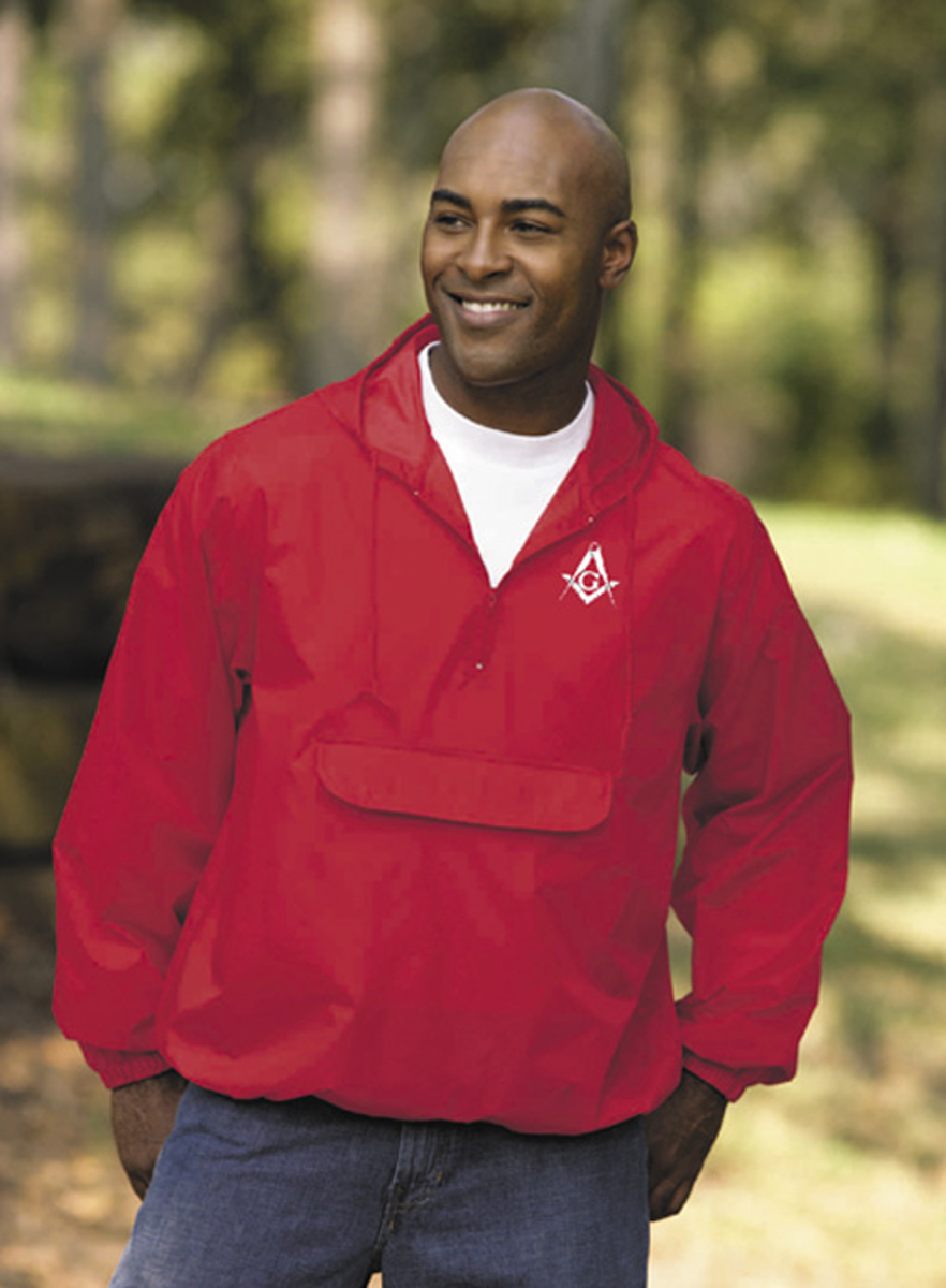1/4 Zip Nylon Shell Jacket