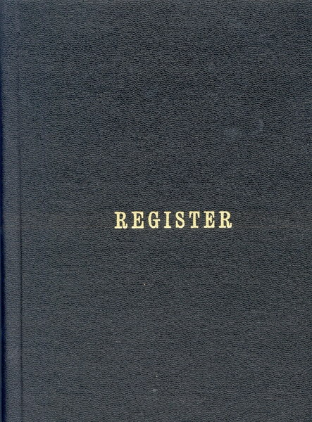 Blue Lodge Officers, Members, & Visitor's Register