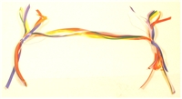 Rainbow Baton Ribbon