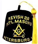  International Mason Fez  - Masonic