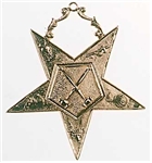 Crossed Gavels gold plate jewel