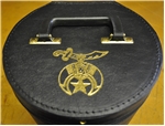 1604 Black Tall Fez Case with Shrine