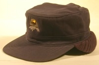 Navy Versatile Winter Masonic Cap w/ Eagle Emblem