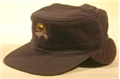 Navy Versatile Winter Masonic Cap w/ Eagle Emblem