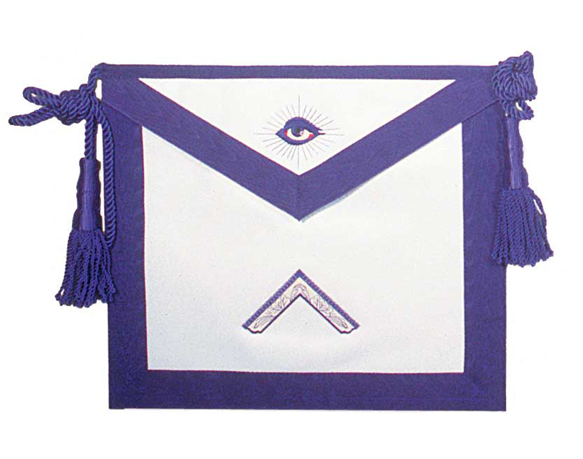  Macoy Embroidered Apron with Officer Emblem