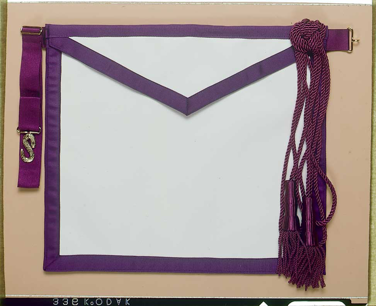 New Jersey Regulation Past Master Apron