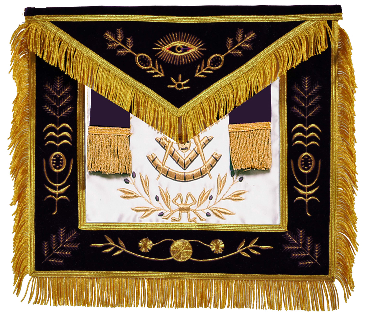  Grand Officer Apron with Gold Bullion