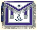  Leather Past Master or Officer Apron with side tabs