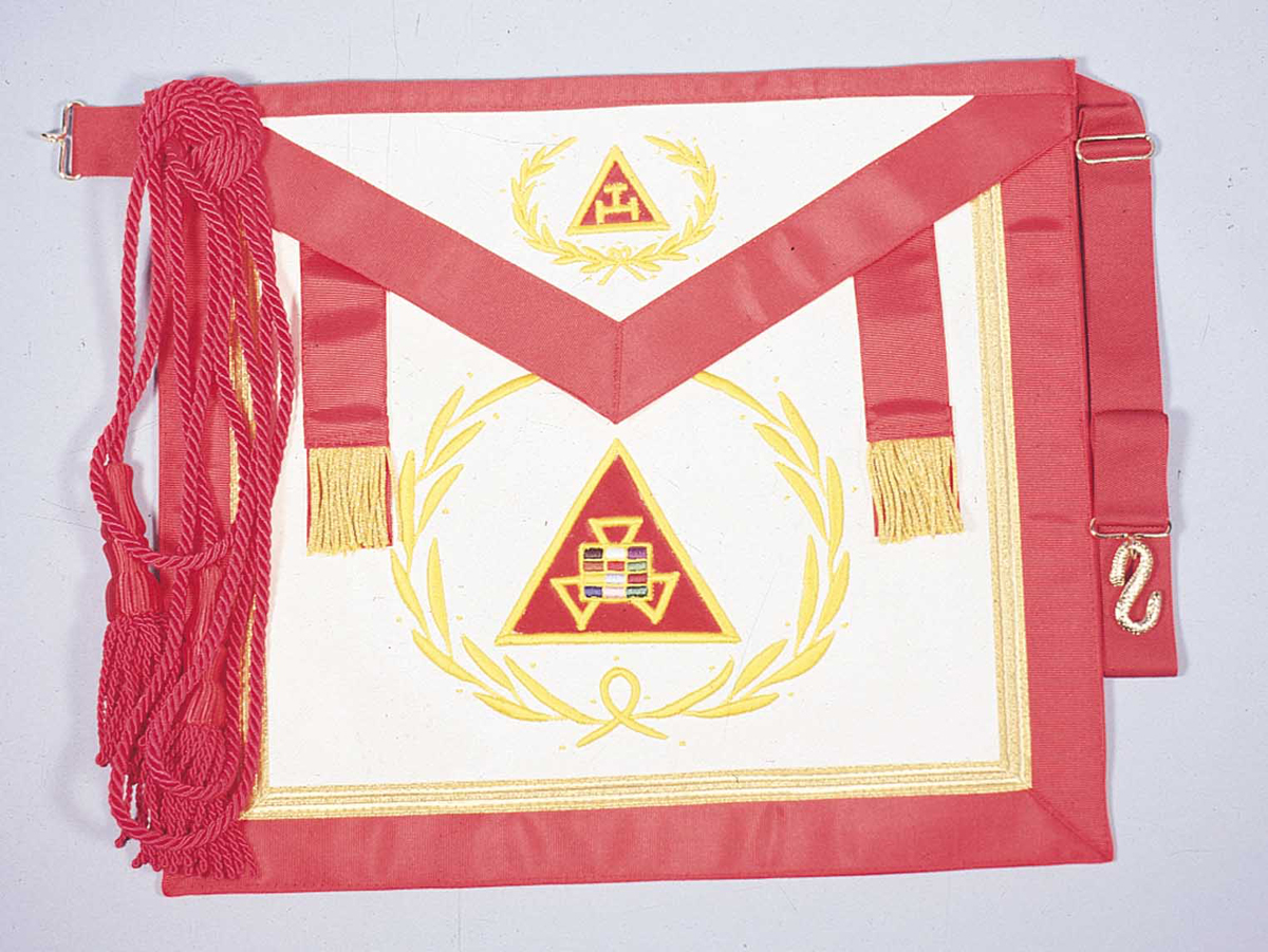  Royal Arch Masons Past High Priest Apron with Wreath