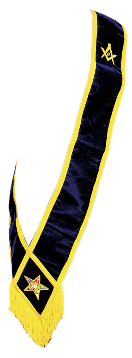 Purple Velvet Worthy Patron's Baldric