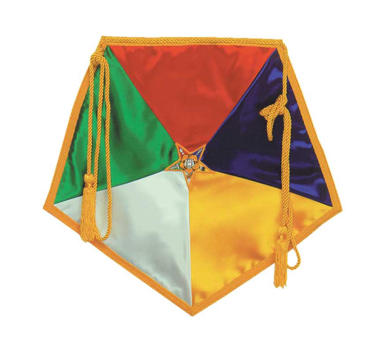 Satin Five Color O.E.S. Apron