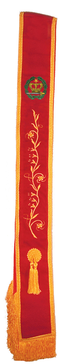 Royal Matron's Sash with No star on shoulder