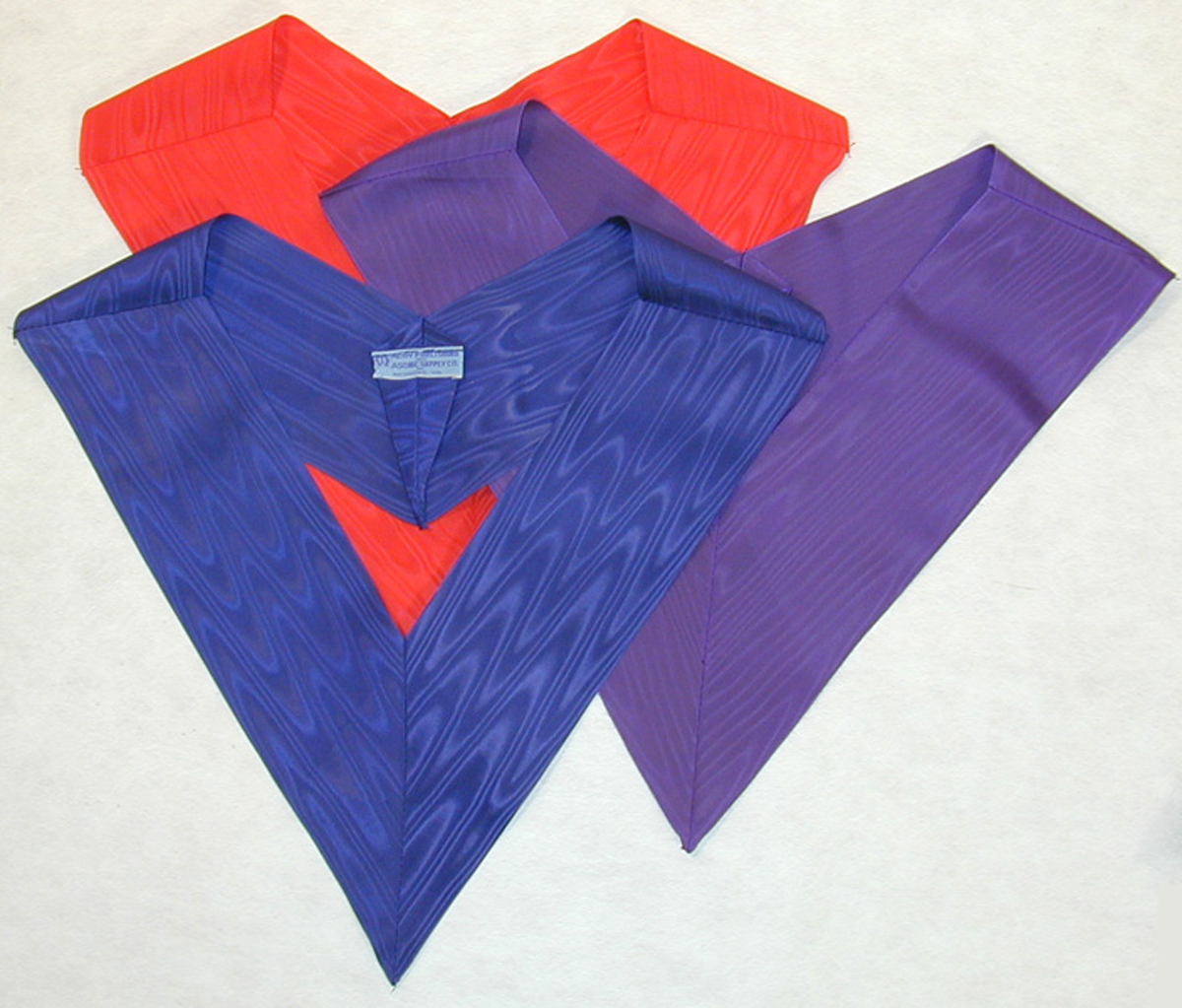 Macoy's Moire Ribbon Collars