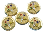 ********OES Button Toppers set of 5