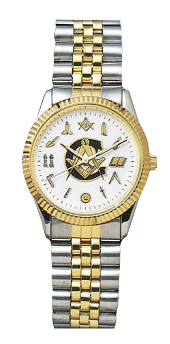 Masonic Swiss Quartz Watch w/tools
