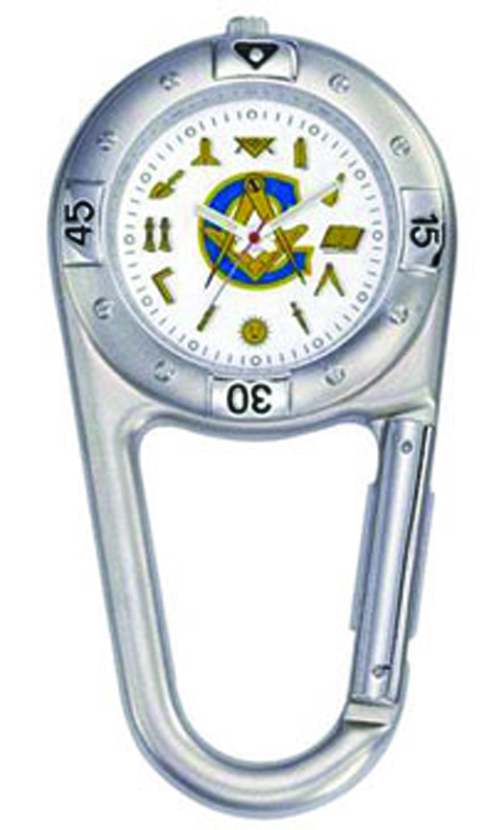 Masonic Caribiner Watch 