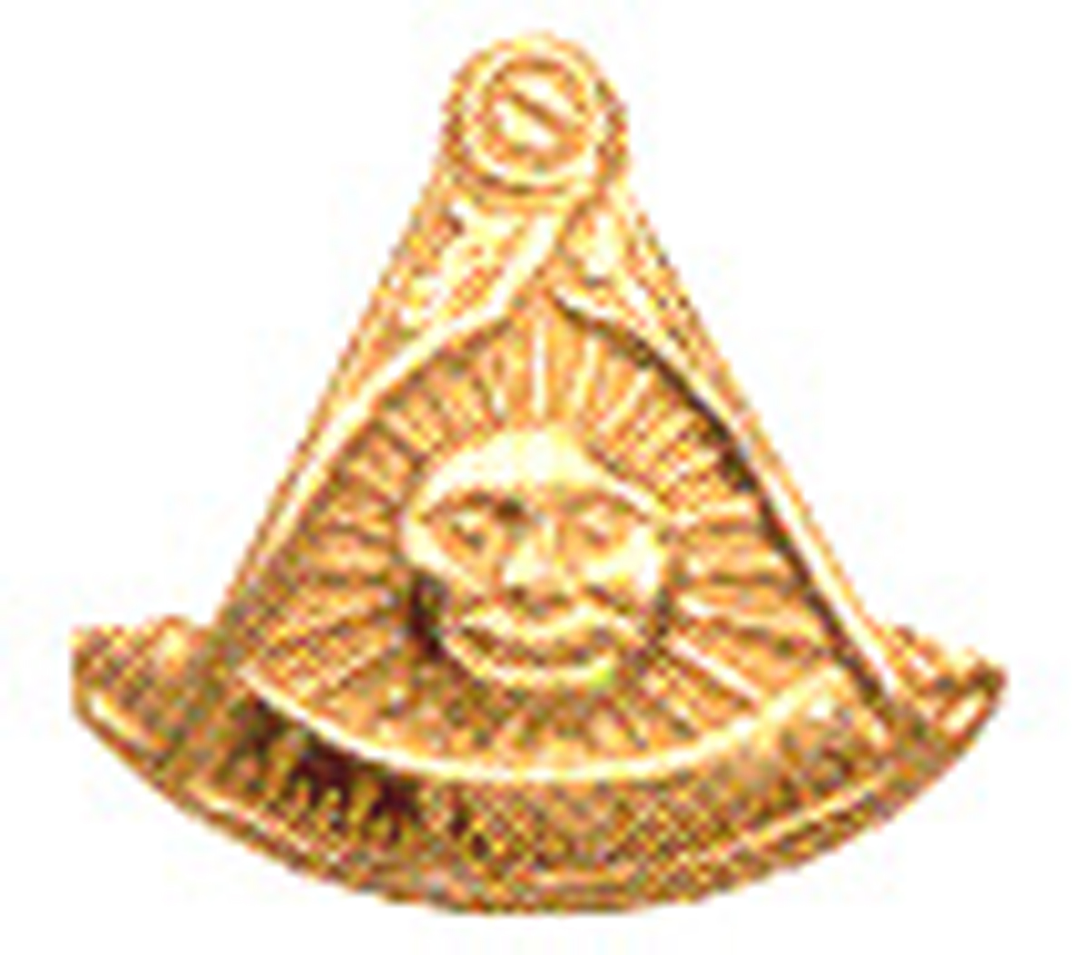 Past Master Lapel Button in 10K YG