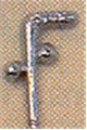 Masonic Cane Lapel Button in 14K WG