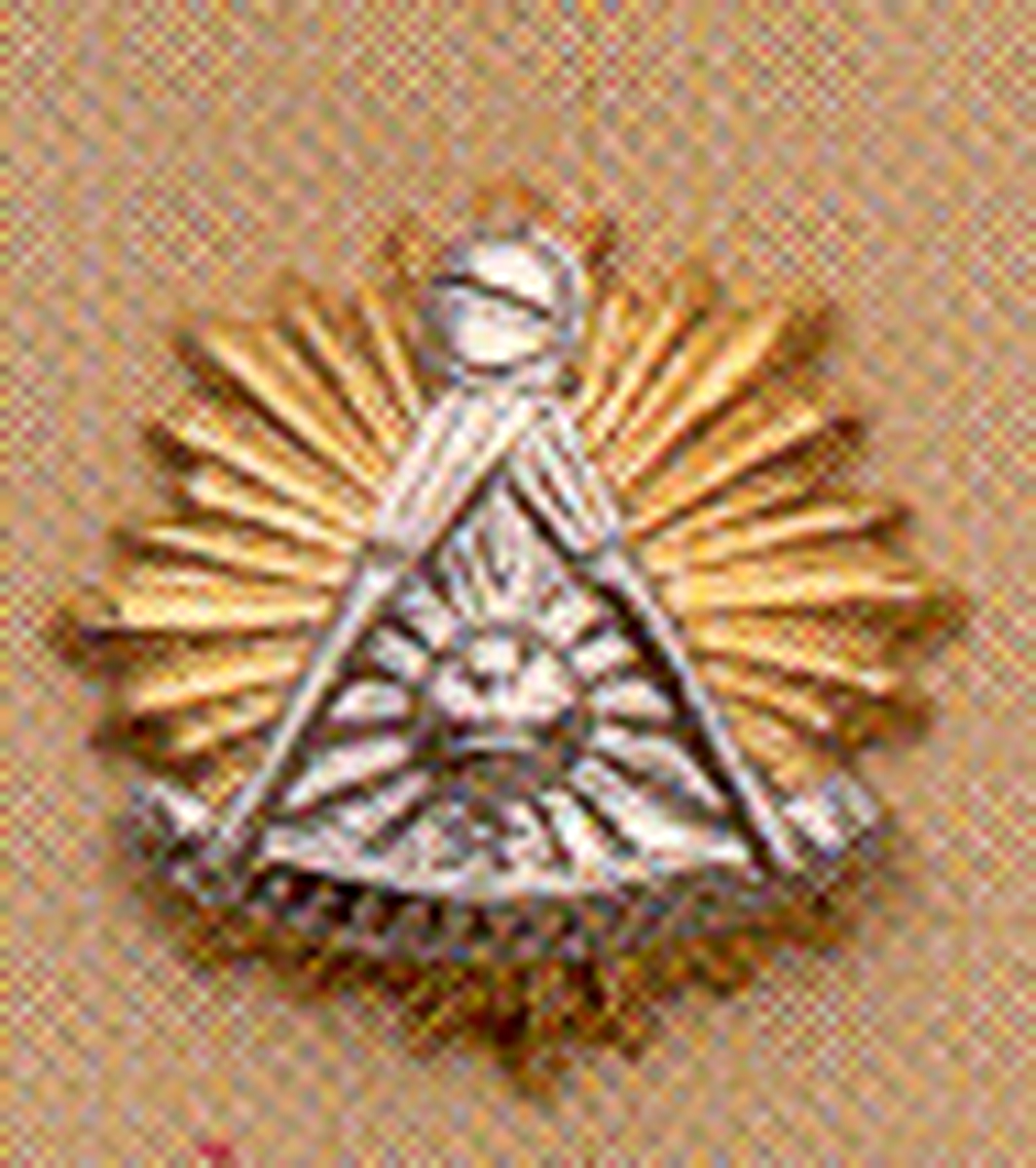 Past Master Lapel Button in 10K YG & WG