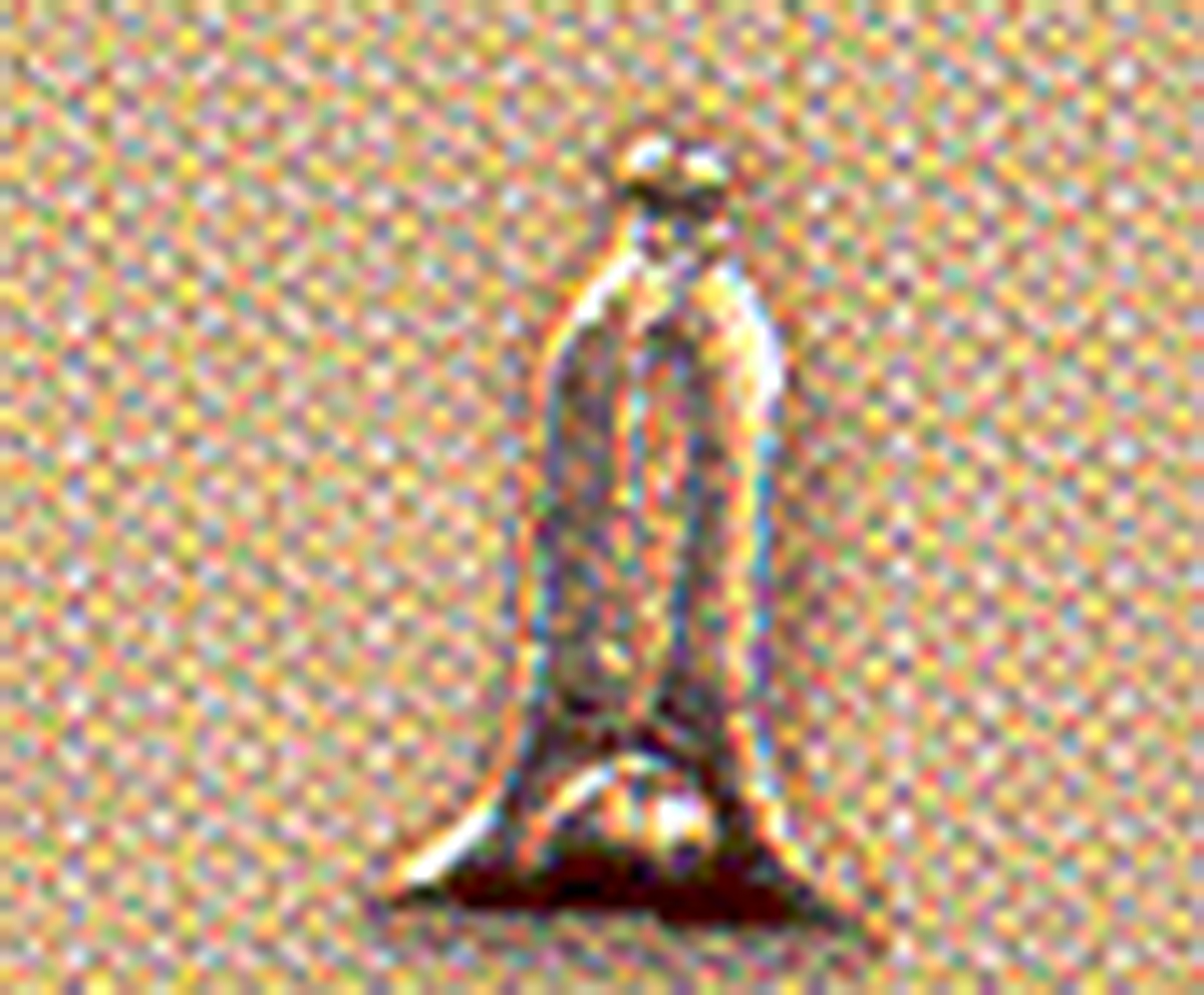 Junior Warden Plumb Lapel Button 10K white gold