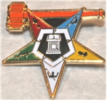 OES Past Matron pin. Gold Plate