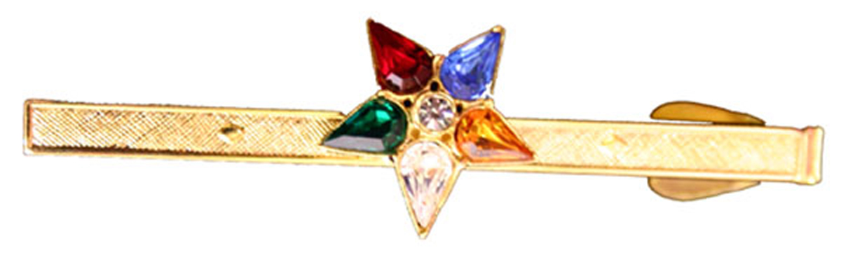 Large Eastern Star Sash Clip