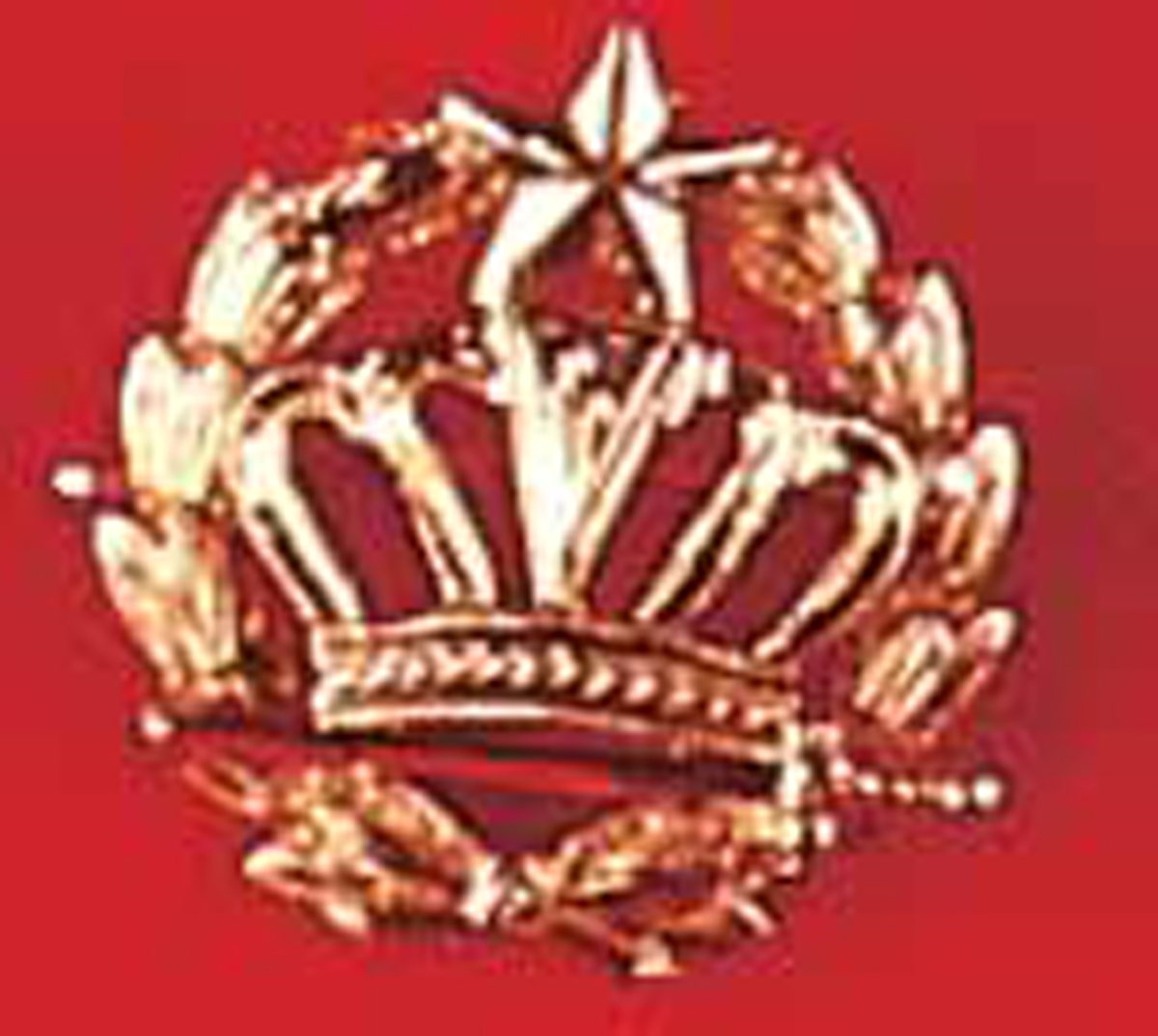 10k Gold Amaranth Pin