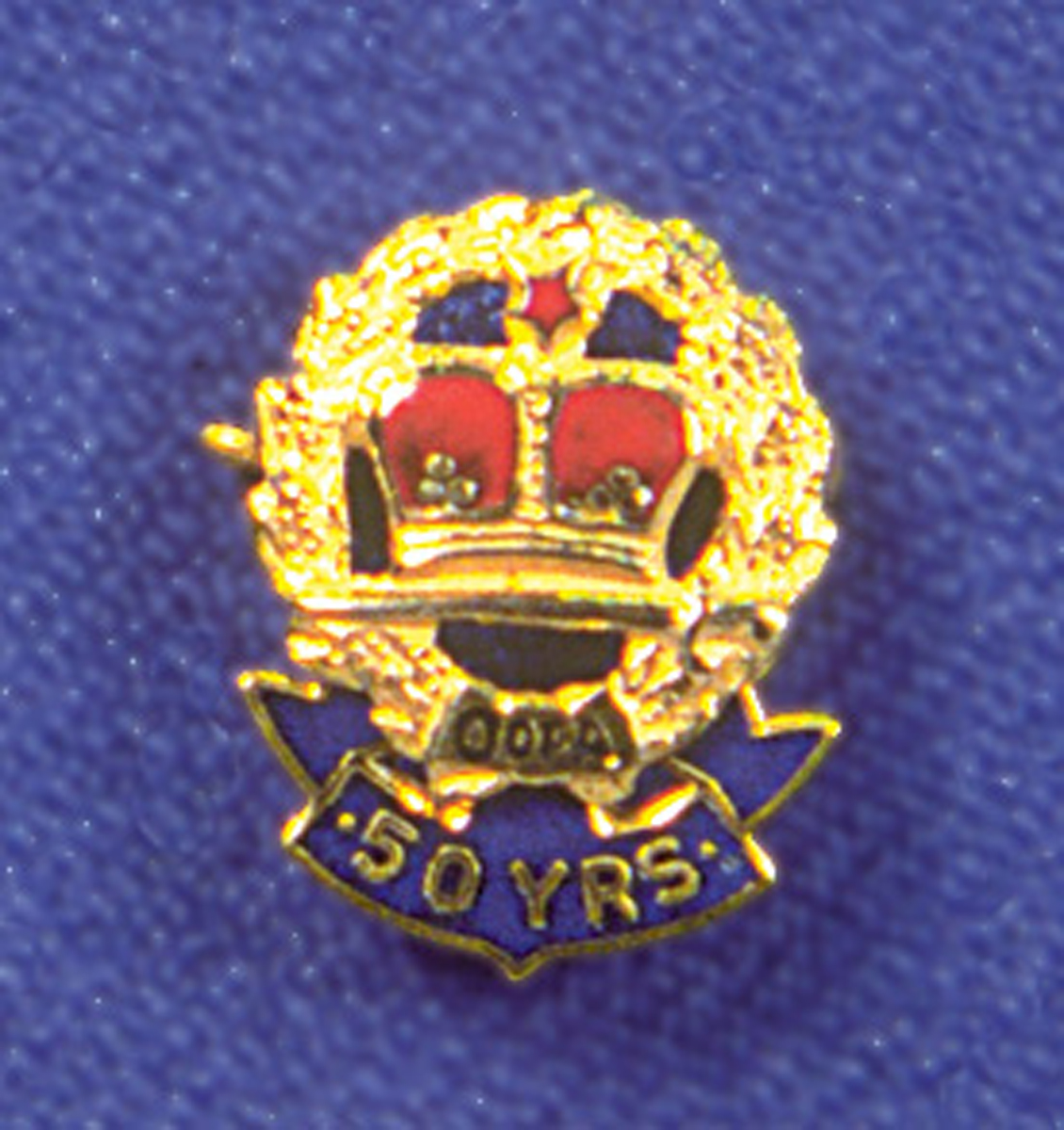 Amaranth 50 year pin