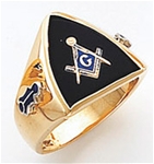Masonic Ring - 5068 - open back
