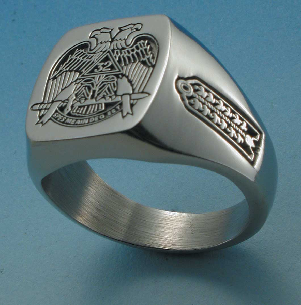 Classic Signet Style Scottish Rite Ring