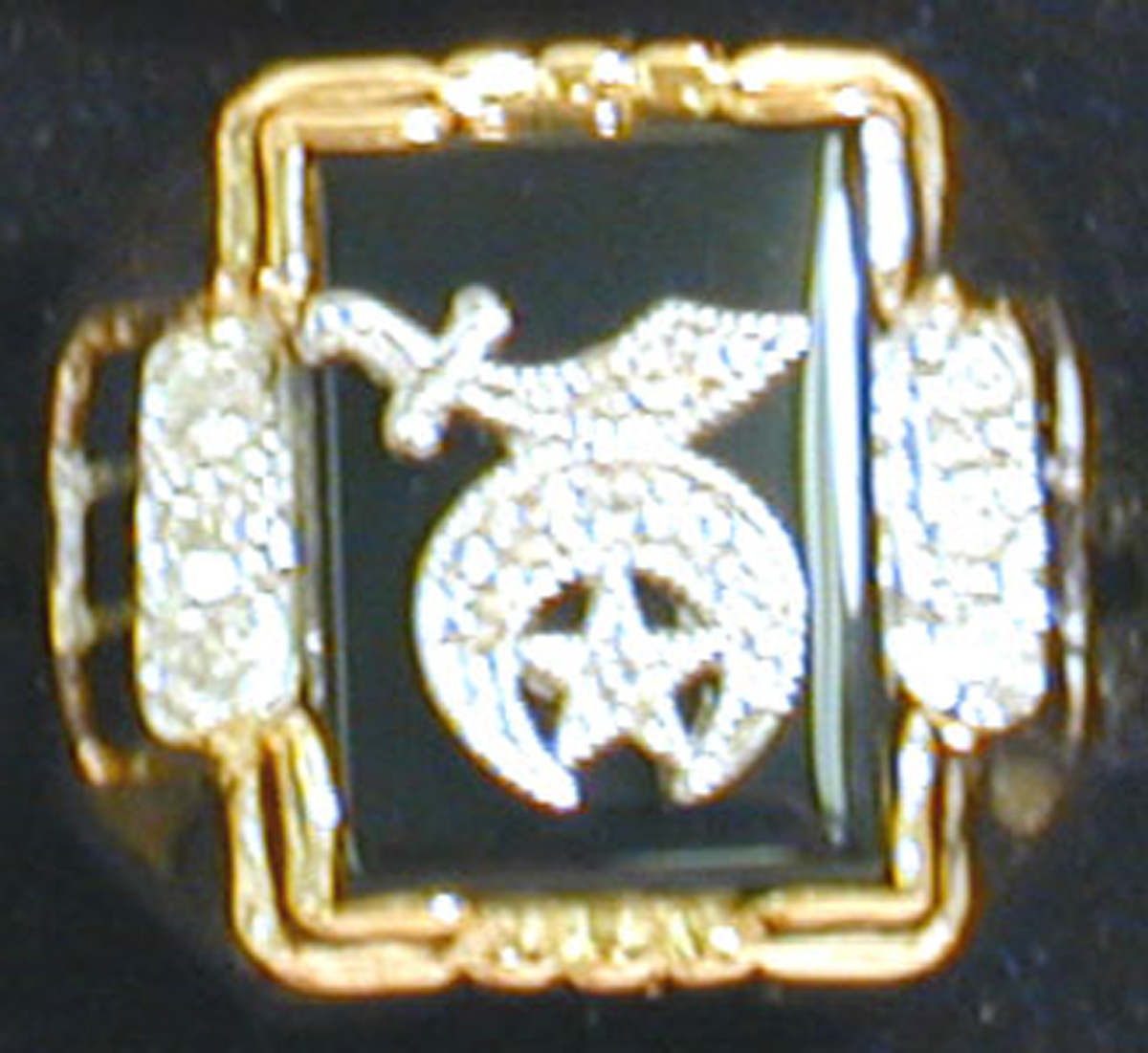 Shrine Black Onyx Ring - selected sizes only