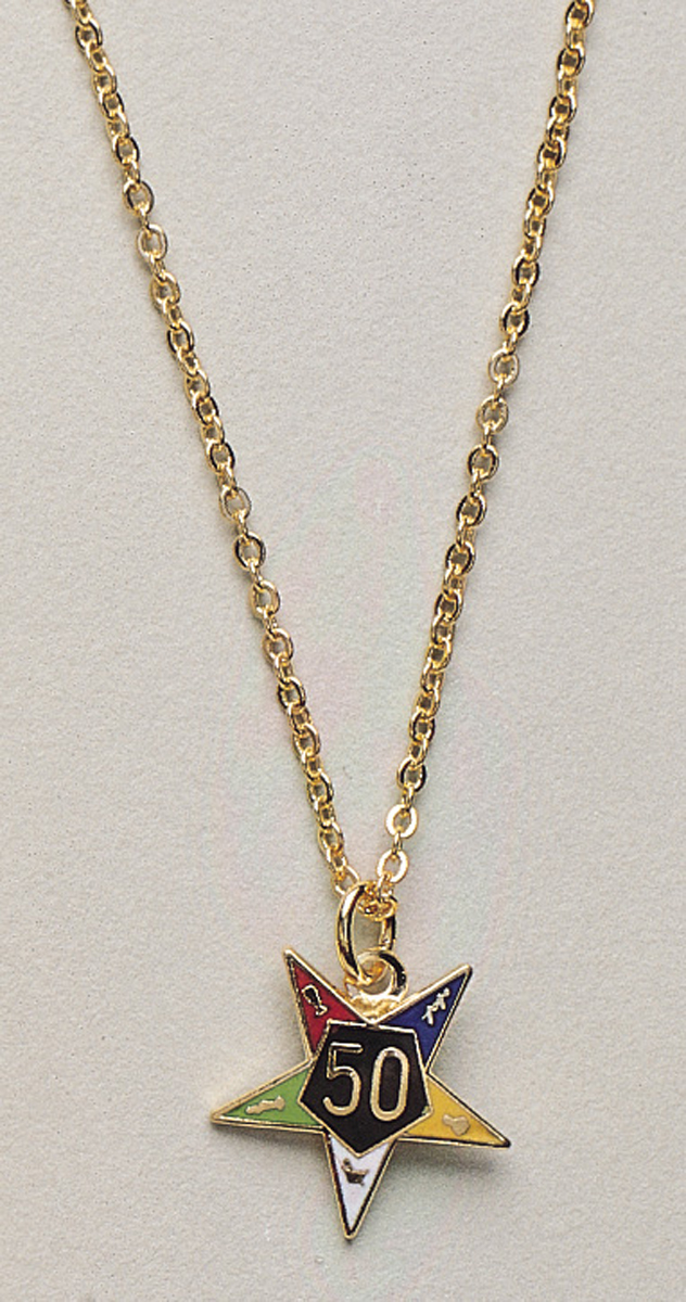 O.E.S. . 25 year service pin