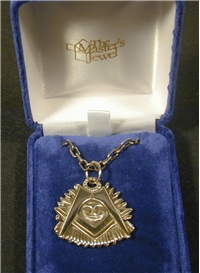  The "Past Master's Jewel" 14K YG necklace
