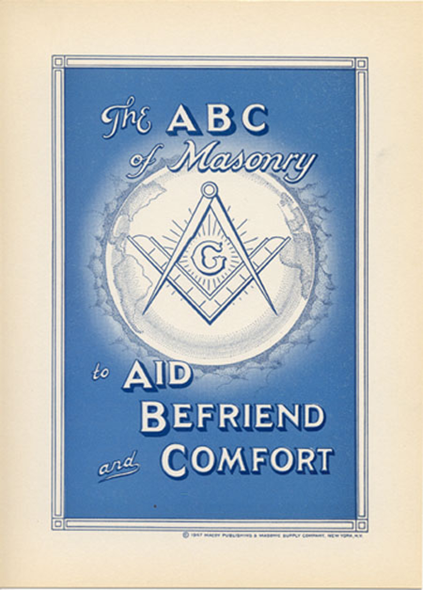 The ABC of Masonry wall hanging