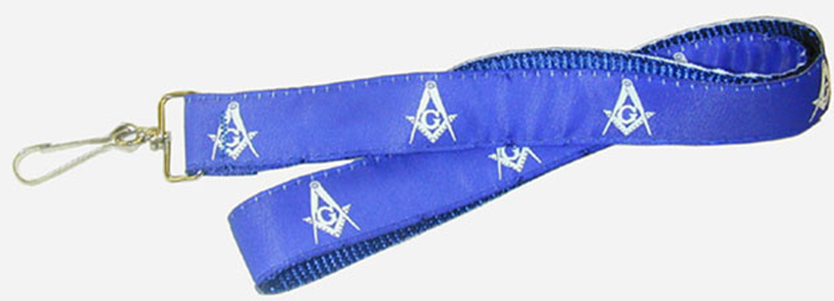 Masonic Lanyard With Metal snap hook