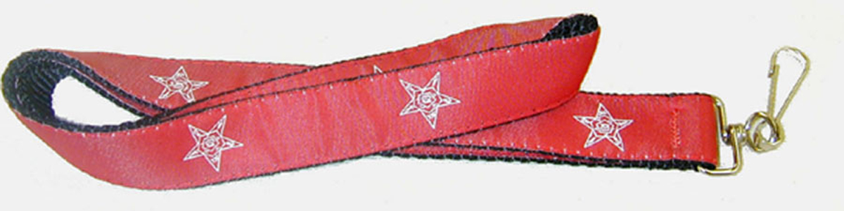OES lanyard with metal snap hook 
