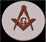 masonic Car coaster
