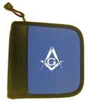 C D Case with Masonic emblem