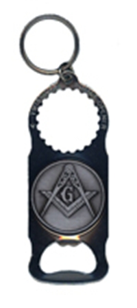 Masonic Bottle Opener Key Ring