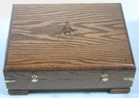 Masonic  Family Bible box