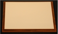 Meritorious Certificate 8 x 10 inches  Walnut