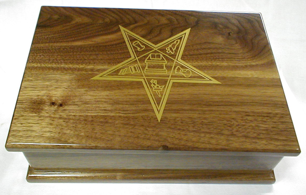 OES Cedar Keep Sake Box - Family Size
