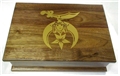 Shrine Walnut Keep Sake Box