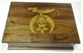 Shrine Walnut Keep Sake Box - Family Size